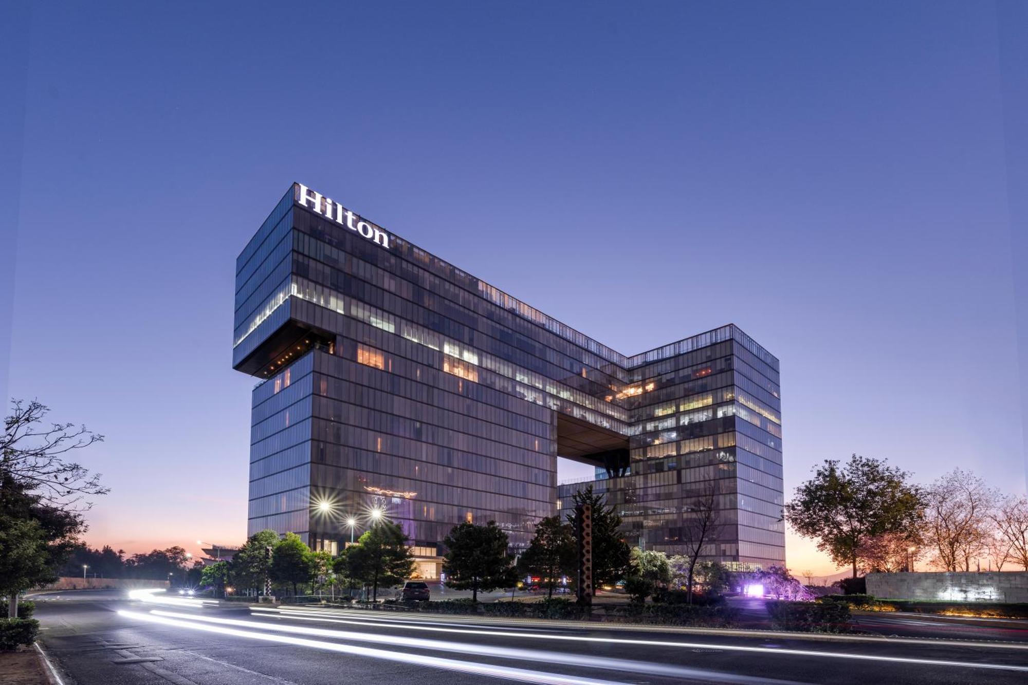 Hotel Hilton Mexico City Santa Fe Exterior foto